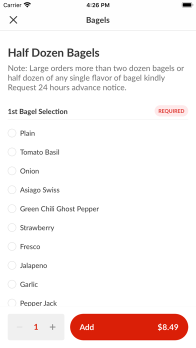 How to cancel & delete Bagel Stop Cafe from iphone & ipad 4