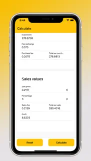 crypto profit calculator iphone screenshot 2
