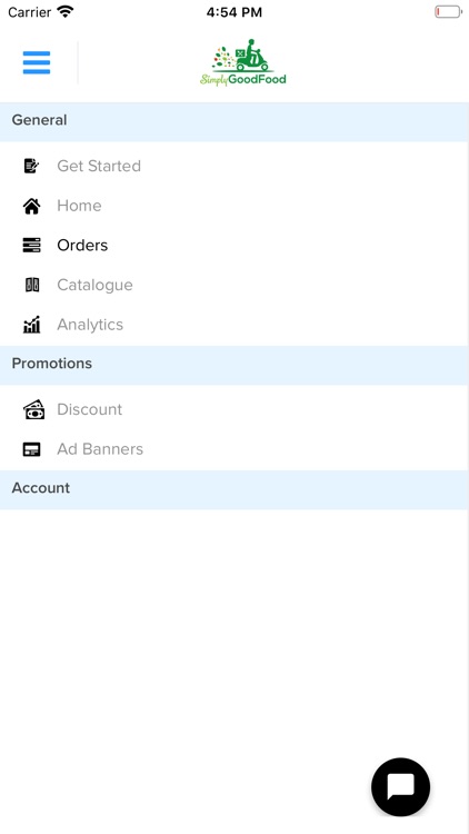 Simply Good Food:Order Manager