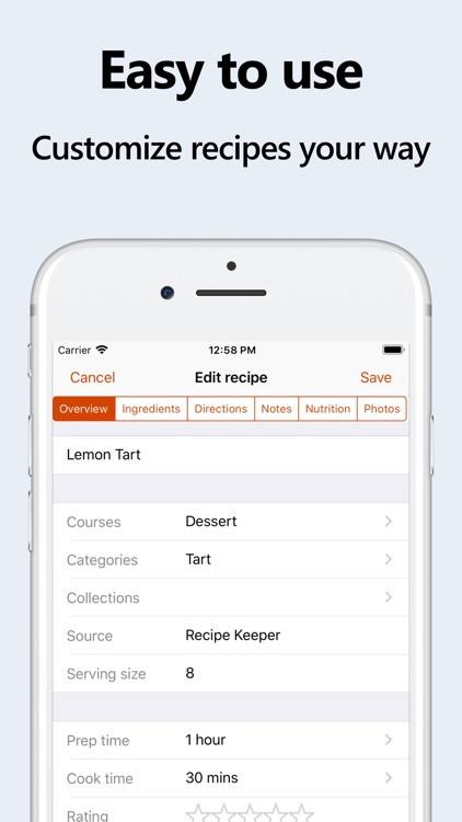Recipe Keeper screenshot-4