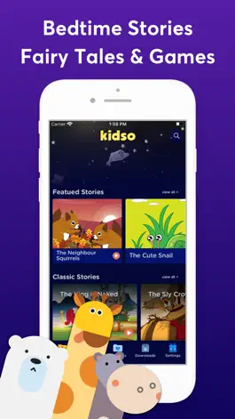 Game screenshot Kidso - Fairy Tales & Games mod apk