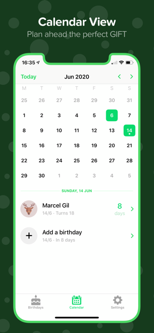 Birthday Remînder & Calendar(圖7)-速報App