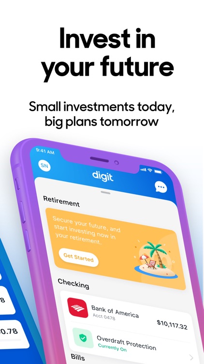 Digit Save Money. Pay off debt