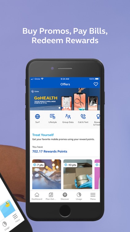 Old GlobeOne: Data & Promos