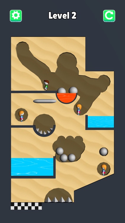 Sand Trap Escape 3D