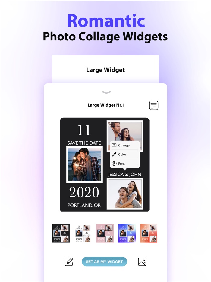 Photo Widget  Time - XWidget