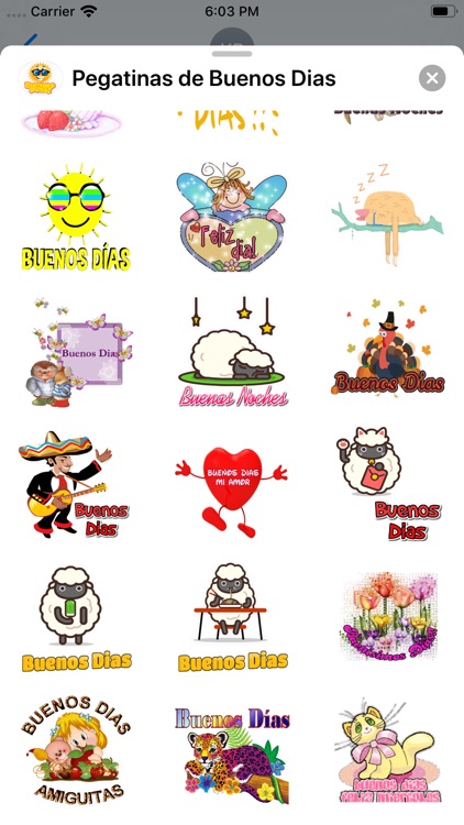 Pegatinas de Buenos Dias screenshot-4