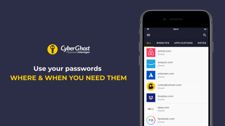 CyberGhost Password Manager