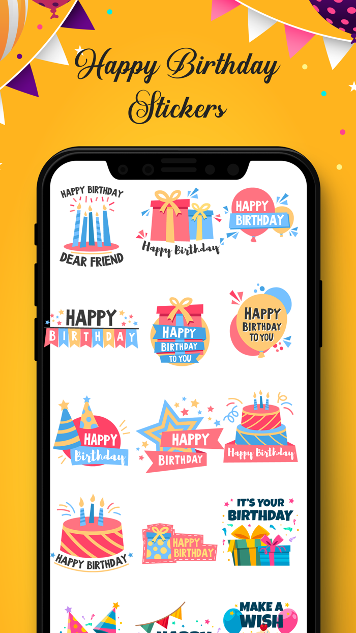 Birthday Stickers