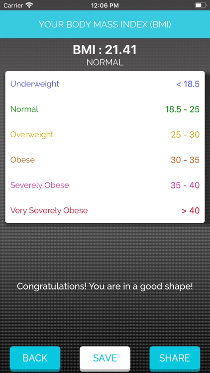 Calculate BMI screenshot-3