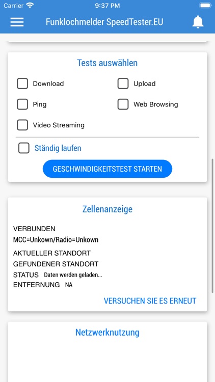 Funklochmelder