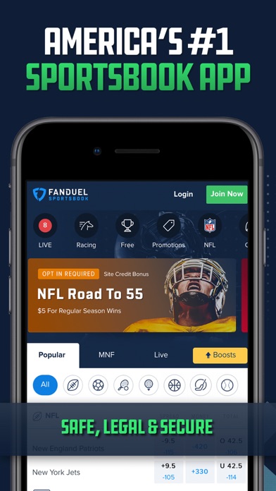 FanDuel Sportsbook & Casinoのおすすめ画像1