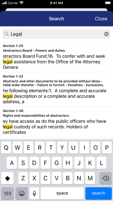 Oklahoma Statutes by PocketLaw screenshot 4