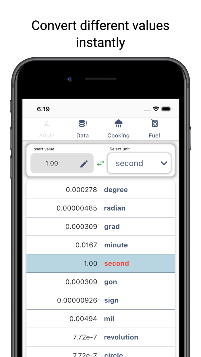 CalCon Unit Converter