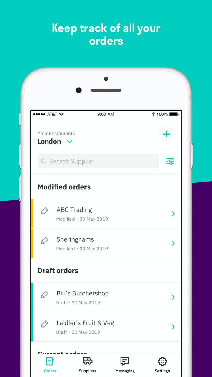 Sourced - Order Supplies