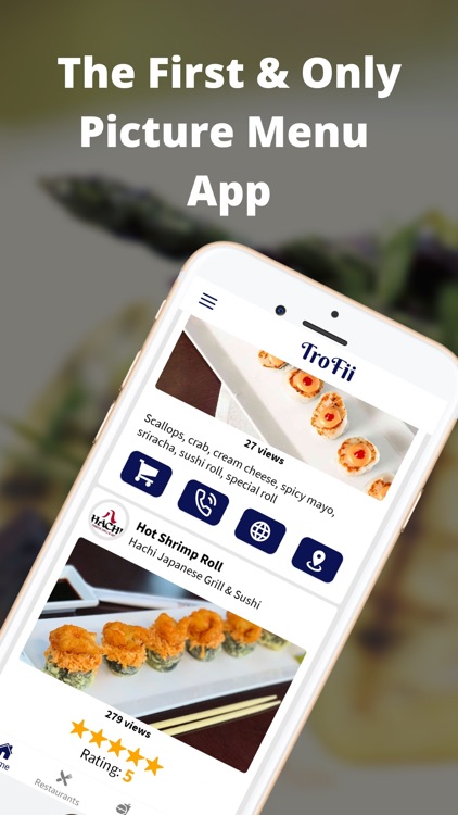 TroFii® – Picture Menu App screenshot-0