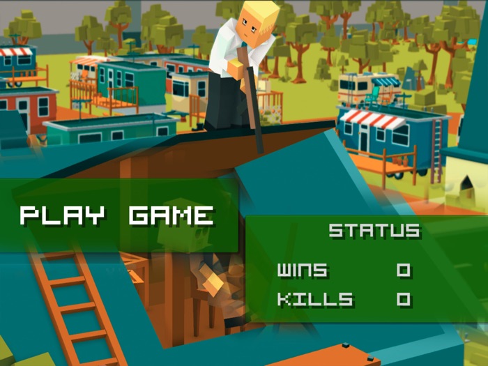 Deer Simulator Pixel Craft War