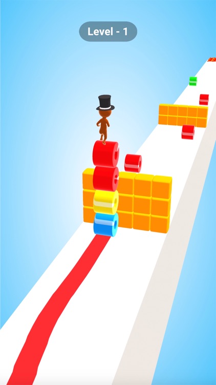 Stacky rider: run on roof rail screenshot-3