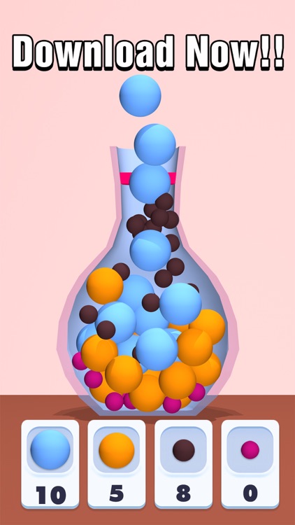 Fill Bottle: Ball Fit Puzzle screenshot-4