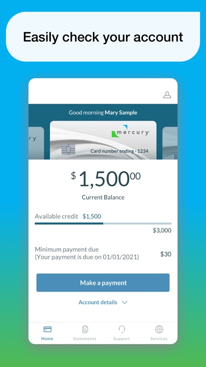 Mercury® Mastercard®