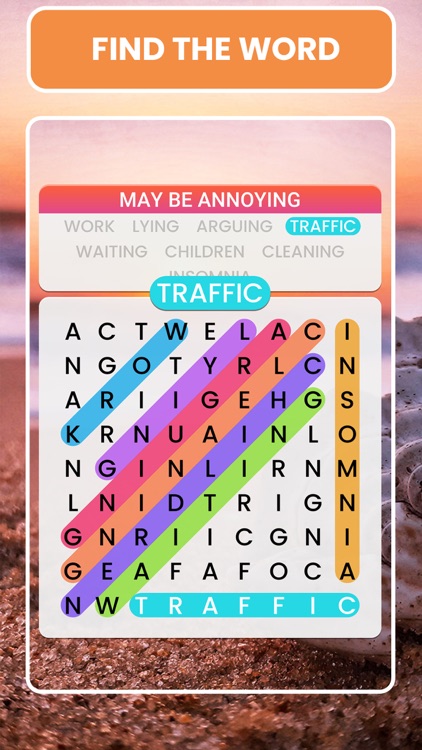 Word Rainbow Search