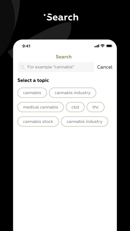 Cannabis News App