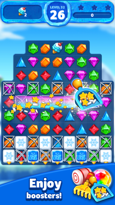 Jewel Ice Mania: Matc... screenshot1