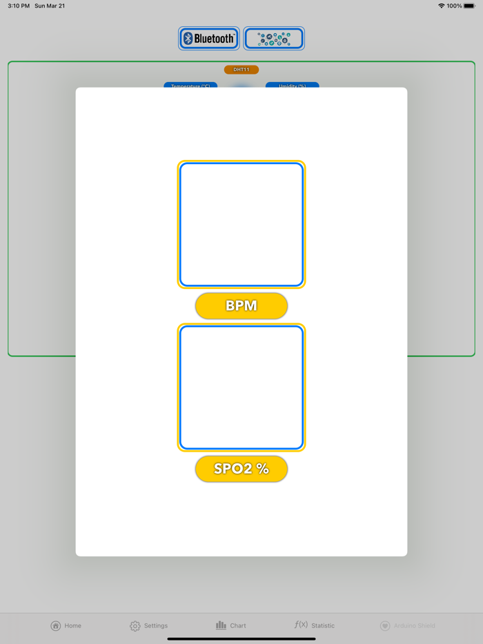 Pedometer Passi Arduino BLE