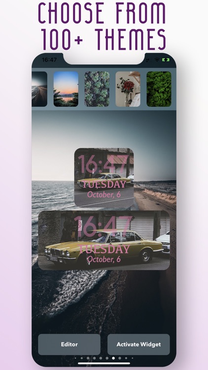 Custom Color Widgets & Themes