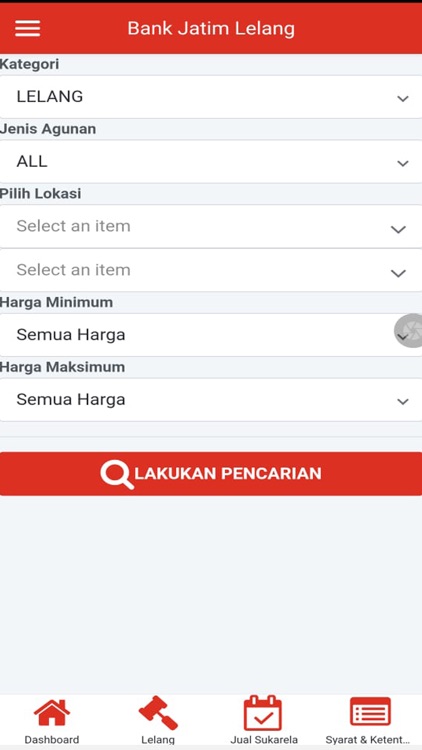 Bank Jatim Lelang