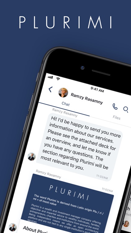 Plurimi Connect by Plurimi Wealth LLP