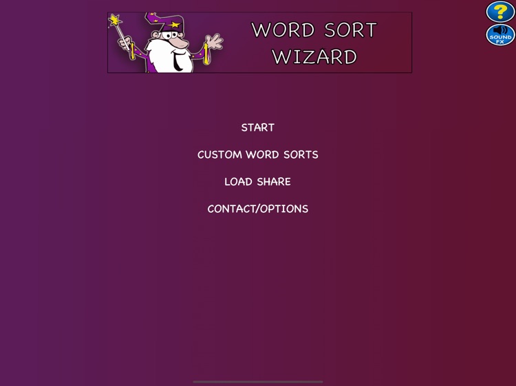 Word Sort Wizard For iPad LITE
