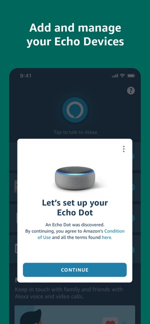 amazon echo dot app for iphone