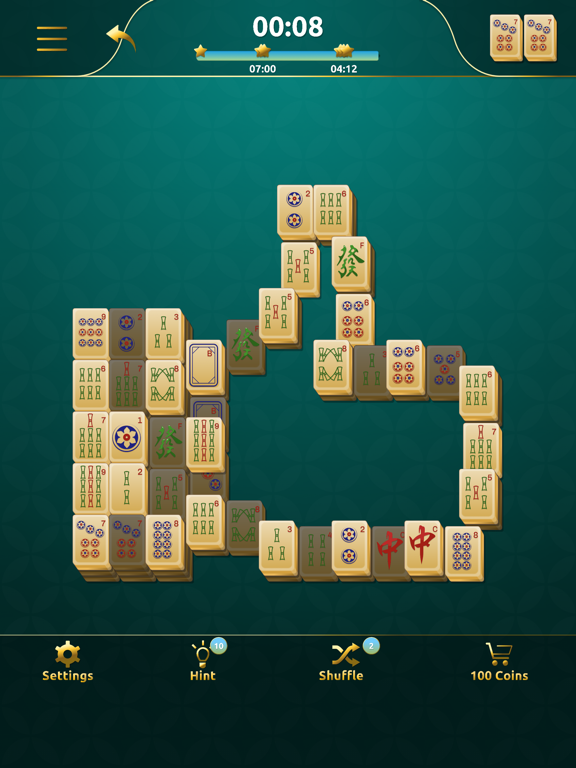 free simple mahjong solitaire