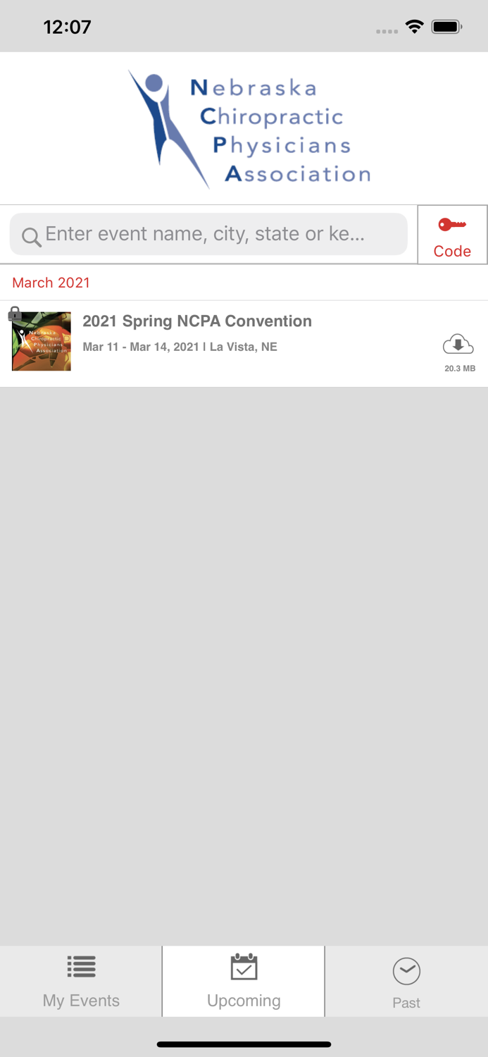 NCPA Mobile Event App