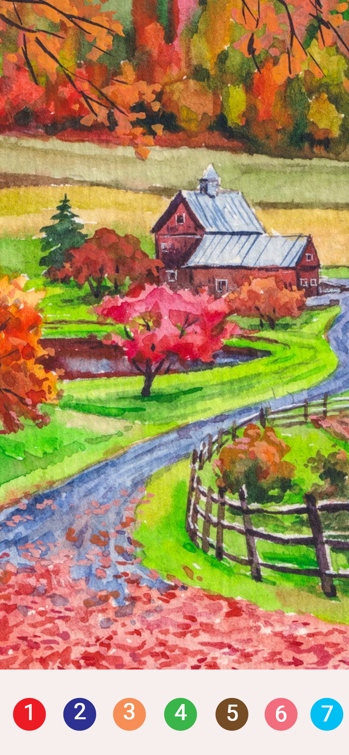 Lucky Color - Color By Number