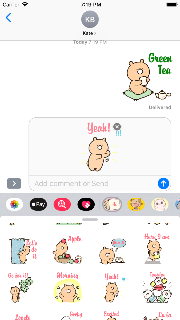 Gummy Bear Stickers Pack