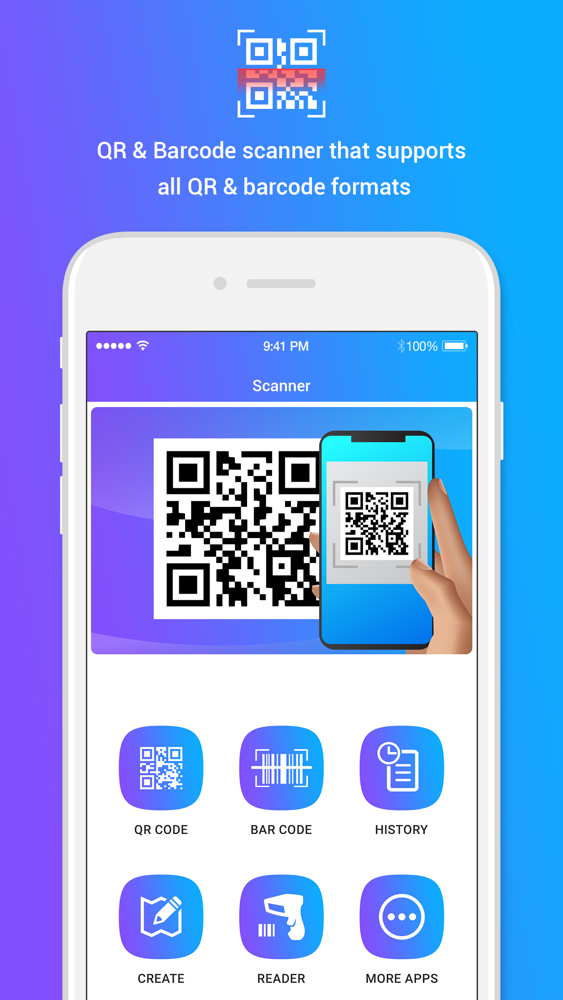 QR Code Reader & Generate App for iPhone - Free Download QR Code Reader