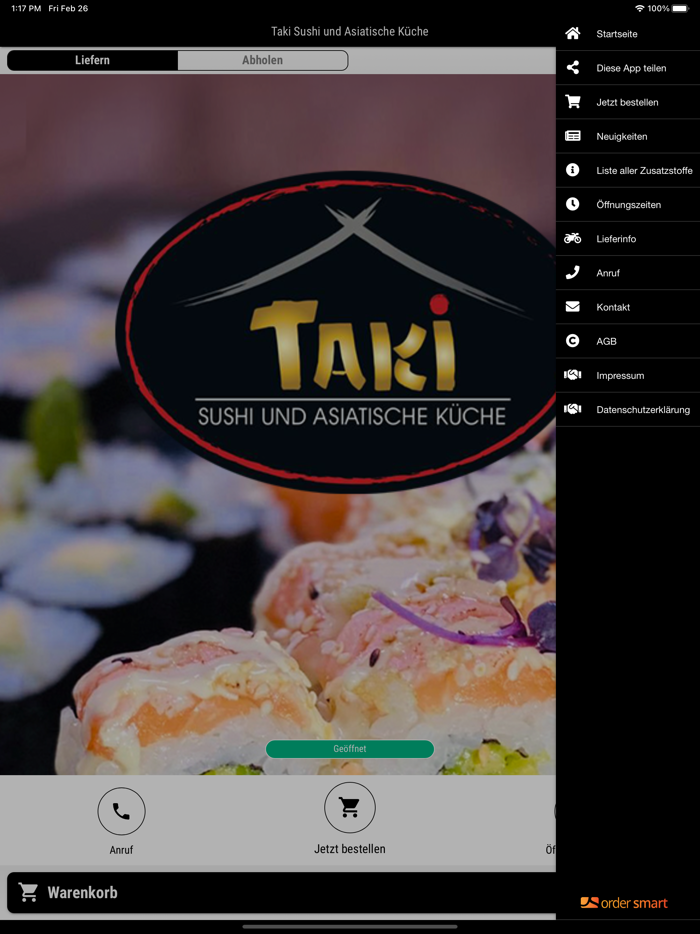 Taki Sushi und Asia Küche