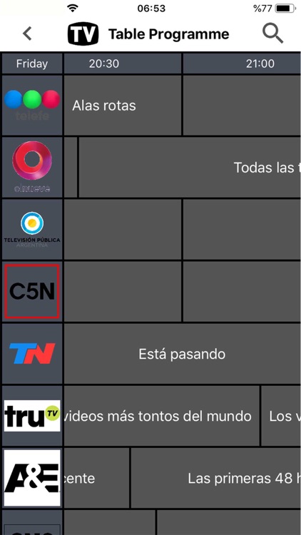Argentina TV Schedule & Guide screenshot-5