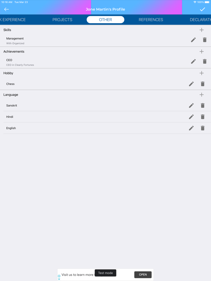 Make My Resume - CV Maker