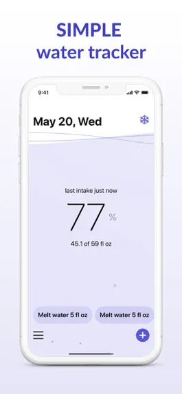 Game screenshot Melt Water: Tracker & Reminder apk