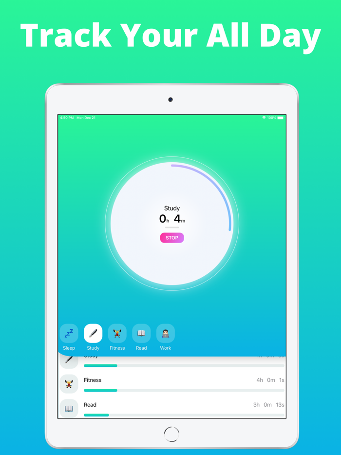 Habit Tracker-FitnessReading