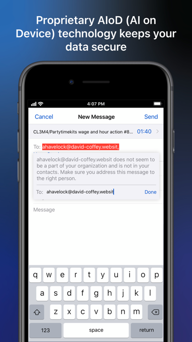 How to cancel & delete Zero - email for attorneys from iphone & ipad 4