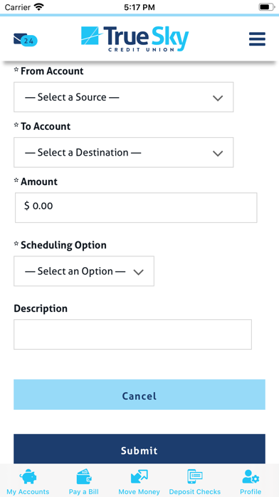 How to cancel & delete True Sky Credit Union from iphone & ipad 4