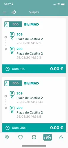 Screenshot 7 BiciMAD - EMT Madrid iphone