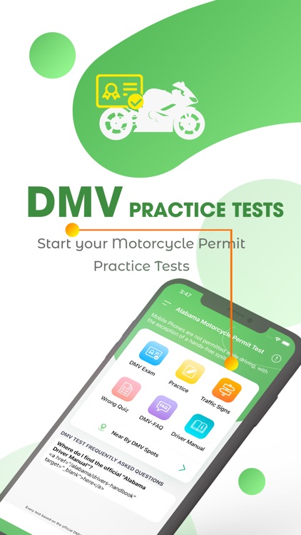 DMV Motorcycle Practice Test