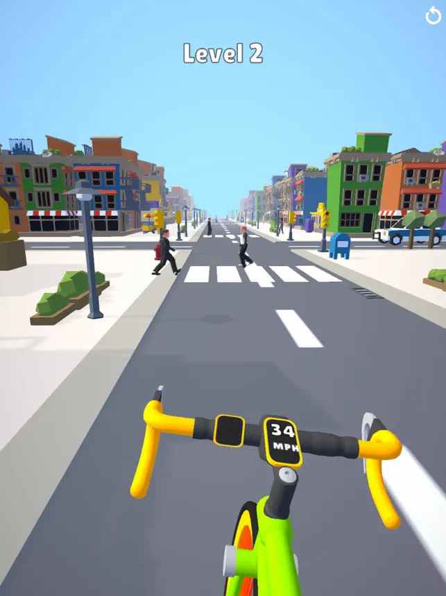 Bicycle Rider 3D, game for IOS