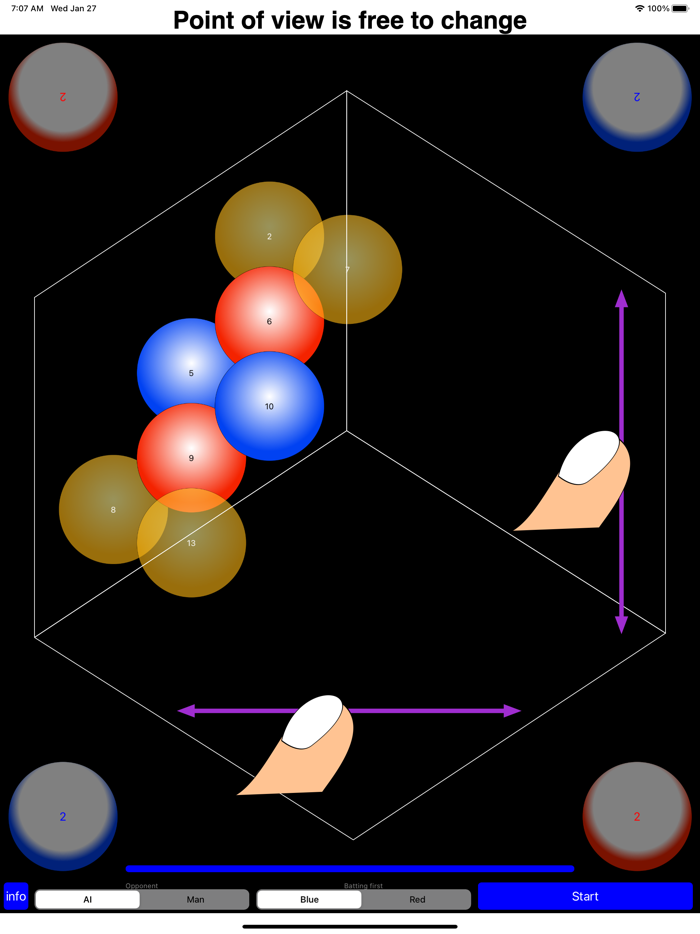 Find the reversal sphere