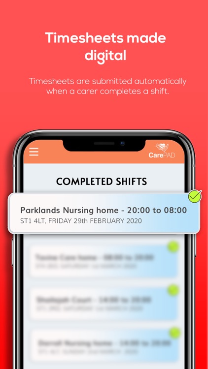 CarePAD: Carer Shifts screenshot-3